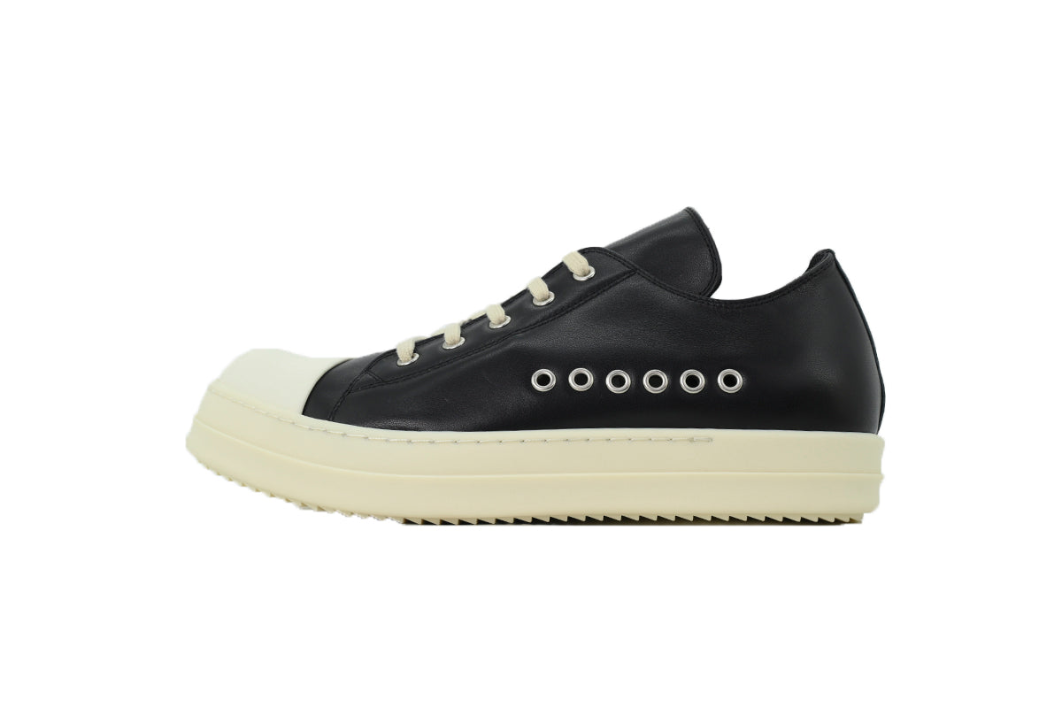 Rick Owens Temple Extreme Low Sneakers – Black Milk