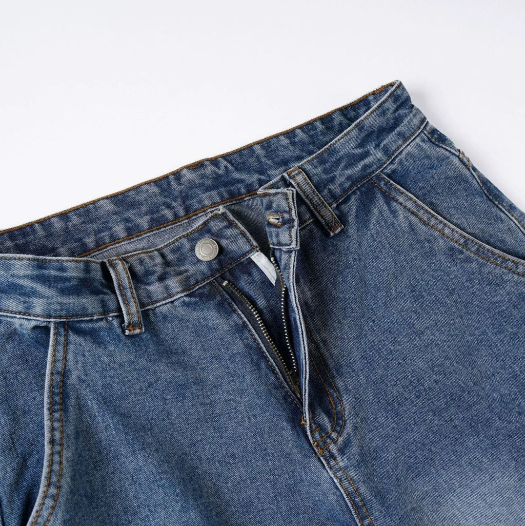 Double pocket fashion jeans
