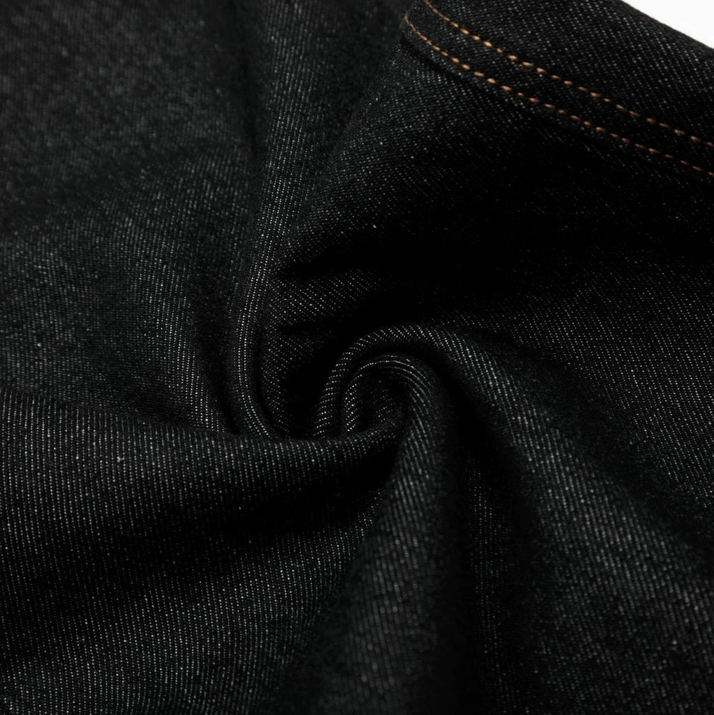 Fashion workwear jeans high street embroidery loose wide pants