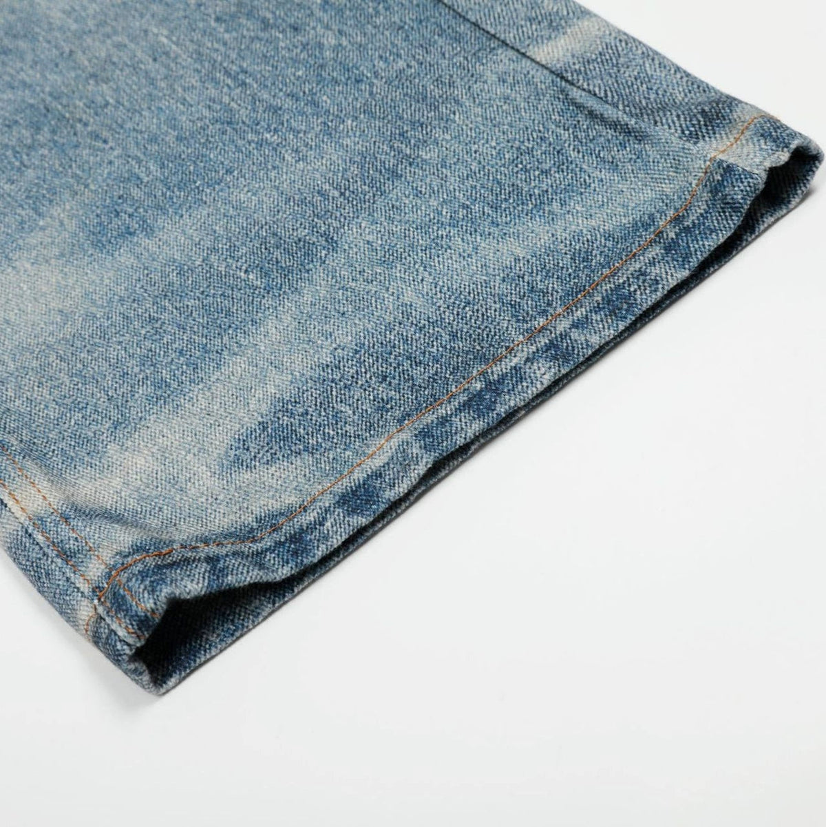 Fashion workwear jeans high street embroidery loose wide pants