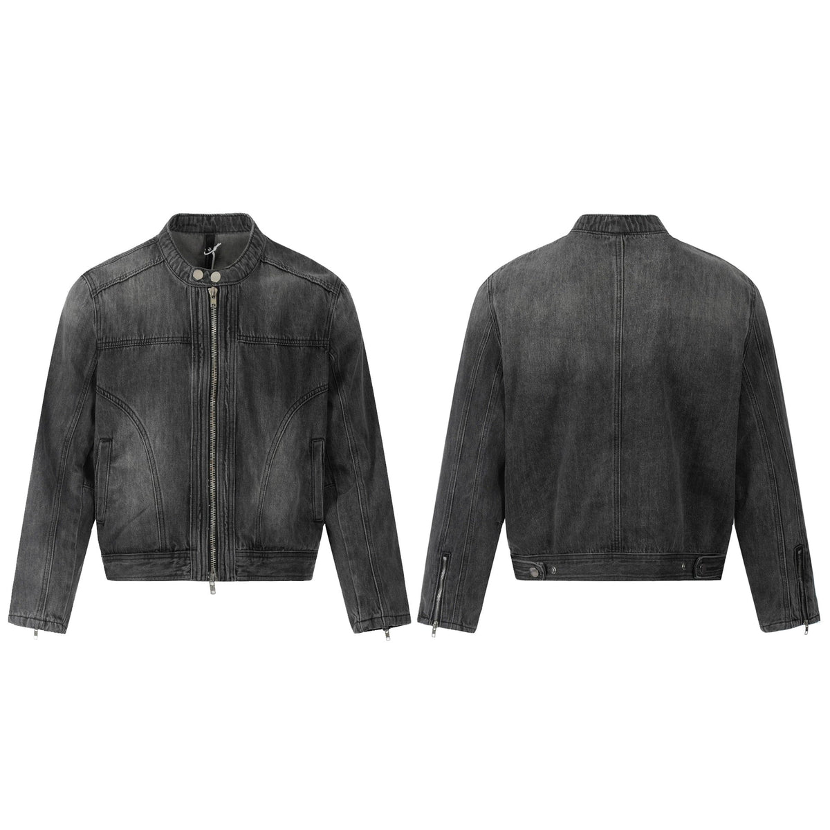 Fashionable denim sports casual jacket