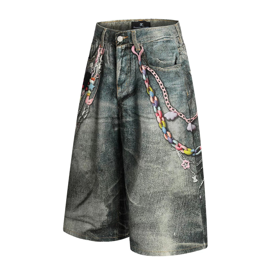 Fashion denim shorts