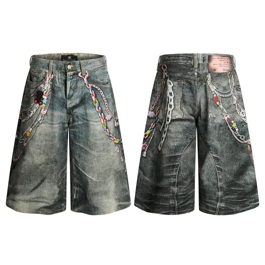 Fashion denim shorts