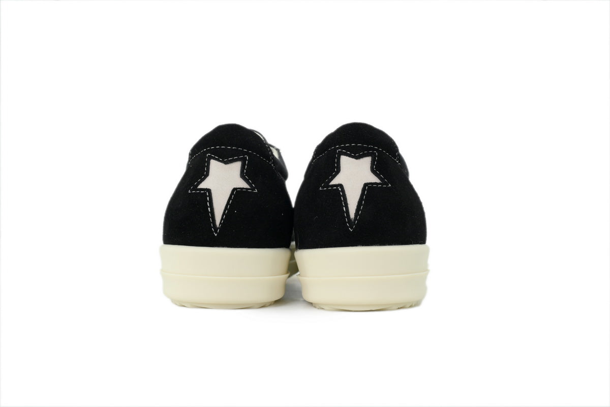 Rick Owens Women's DRKSHDW Temple Star Applique Sneakers – Black Milk