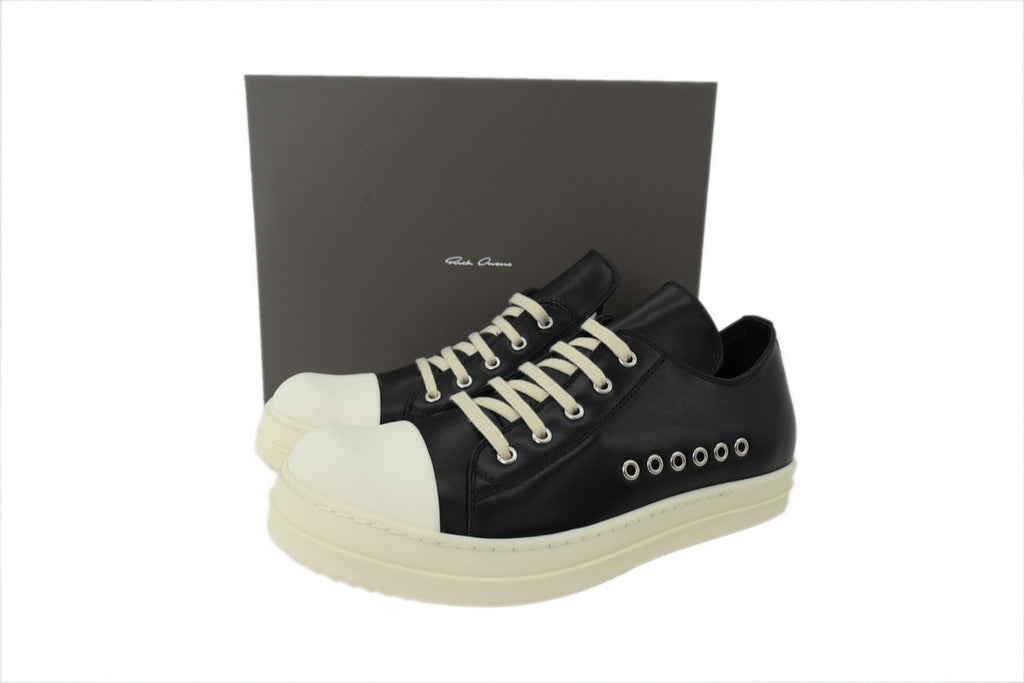 Rick Owens Temple Extreme Low Sneakers – Black Milk