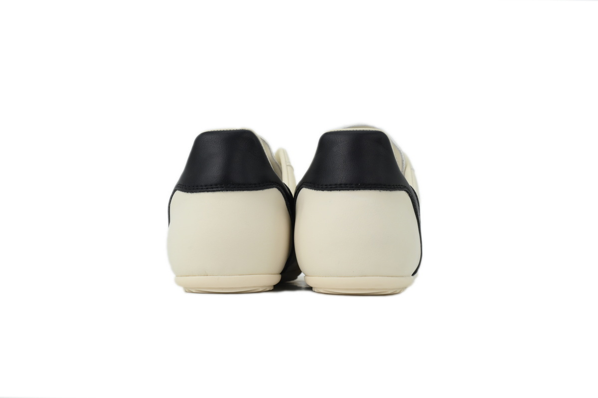 Rick Owens RO De Xun Low-Top Sneakers – White & Black