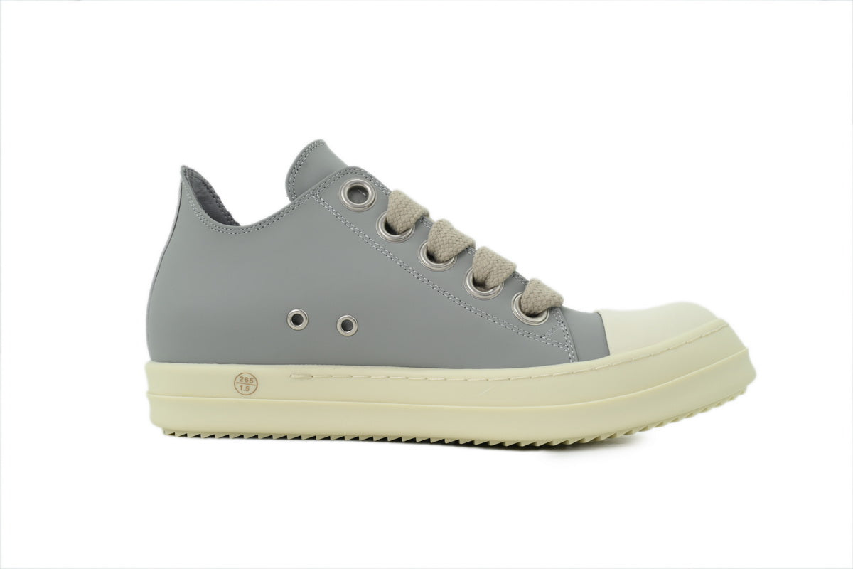 Rick Owens Women's Porterville Jumbo Laced Low Sneakers – Pale Blue Milk