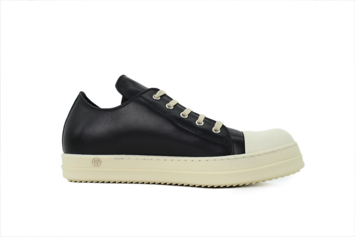 Rick Owens Temple Extreme Low Sneakers – Black Milk