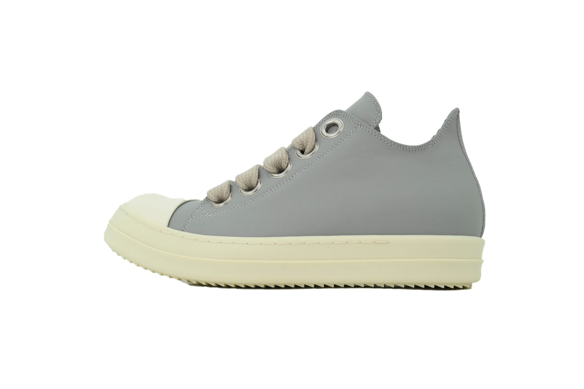 Rick Owens Women's Porterville Jumbo Laced Low Sneakers – Pale Blue Milk