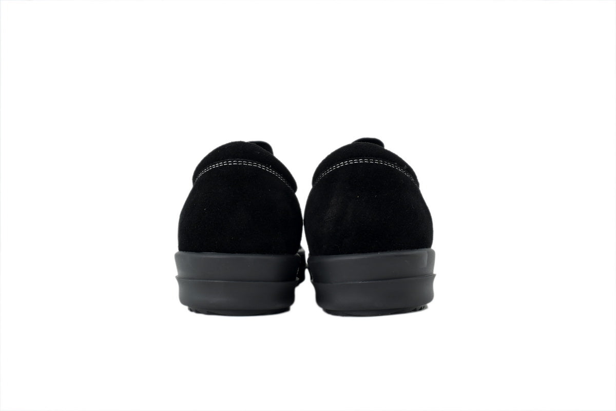 Rick Owens Strobe Vintage Low-Top Sneakers – Black
