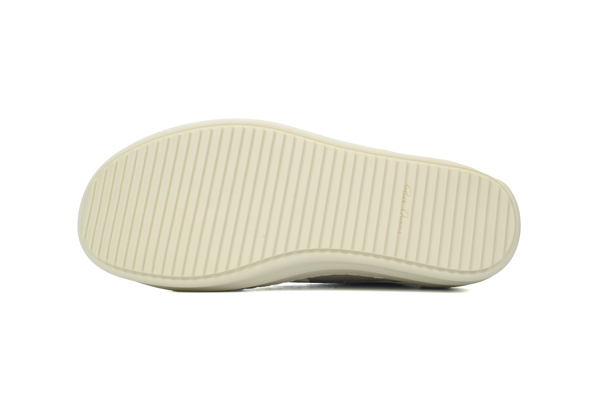 Rick Owens Women’s Luxor Vintage Low Sneakers – Milk & Black