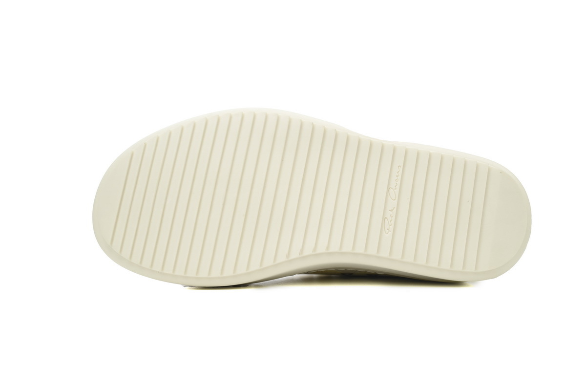 Rick Owens RO Platform Low-Top Sneakers – White